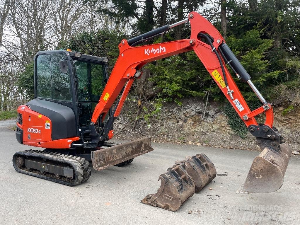 Kubota KX 030-4 Mini Escavadoras <7t