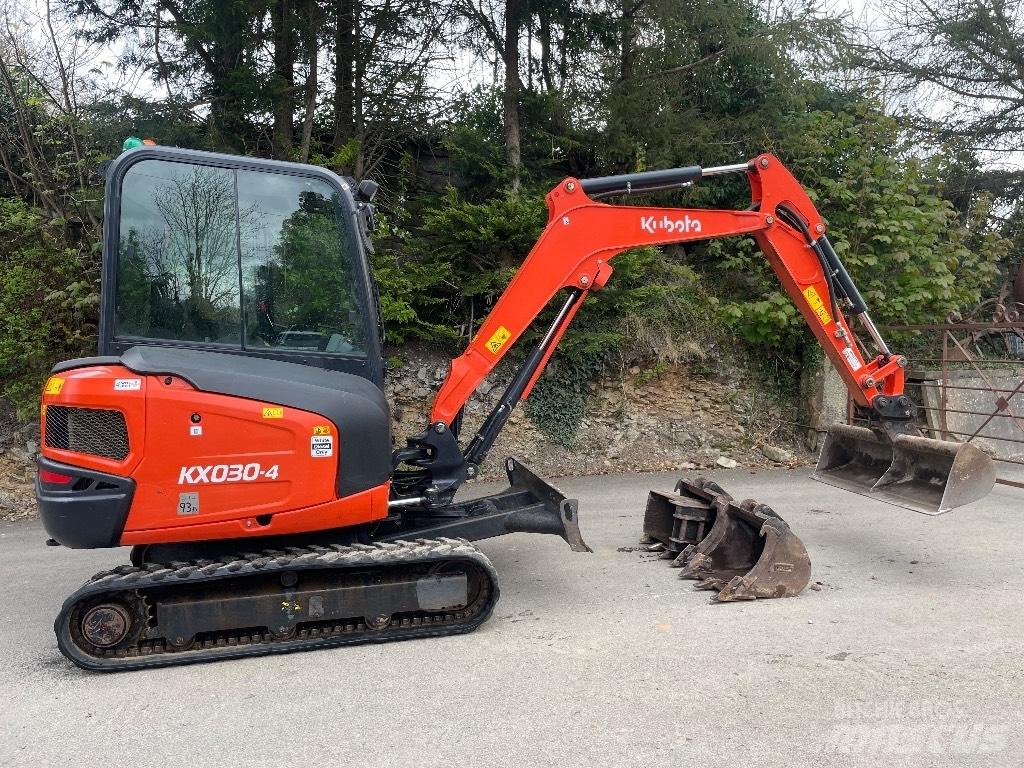 Kubota KX 030-4 Mini Escavadoras <7t