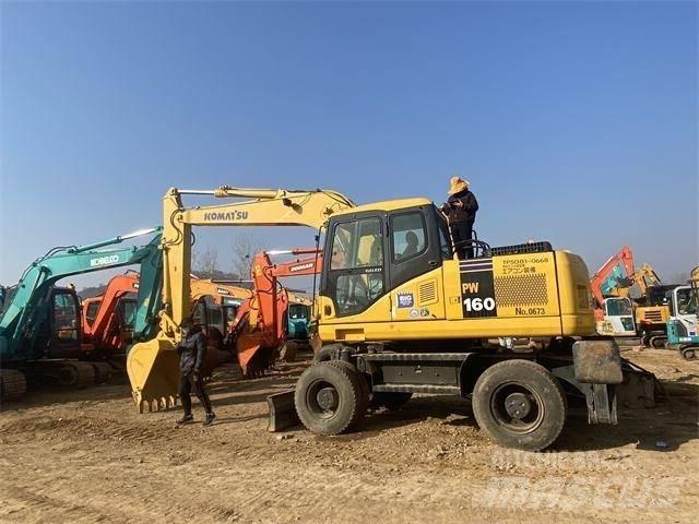 Komatsu PW160 Escavadoras de rastos