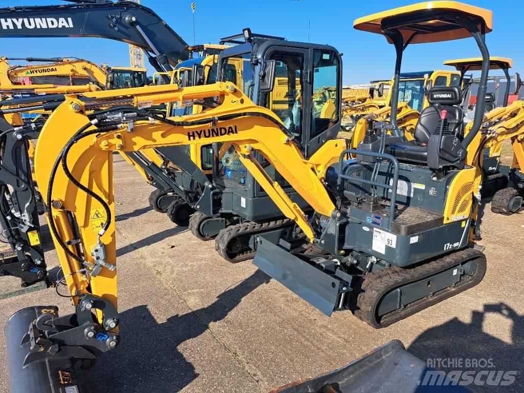 Hyundai R17Z-9AK Mini Escavadoras <7t