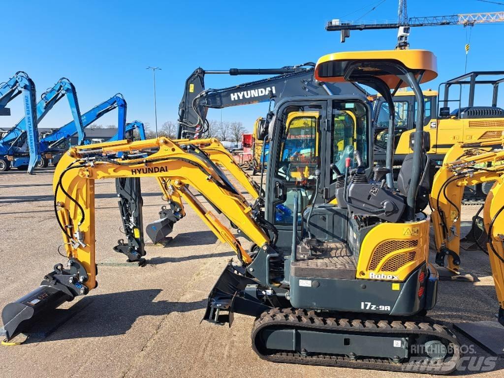 Hyundai R17Z-9AK Mini Escavadoras <7t