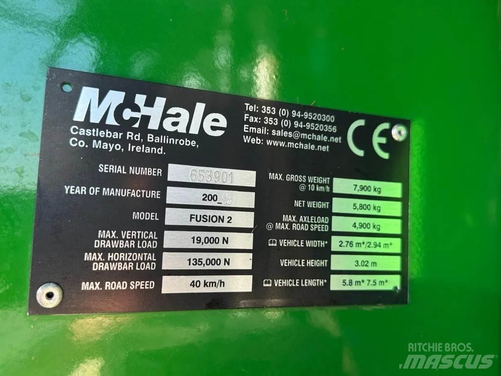McHale Fusion 2 Ceifeiras de forragem
