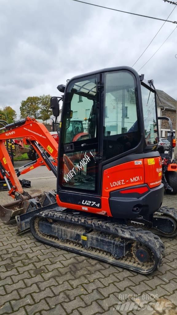 Kubota U 27-4 Mini Escavadoras <7t