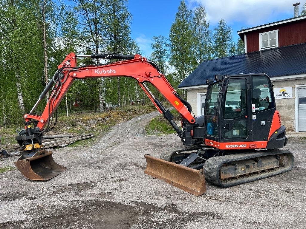 Kubota kx080-4a2 Escavadoras Midi 7t - 12t