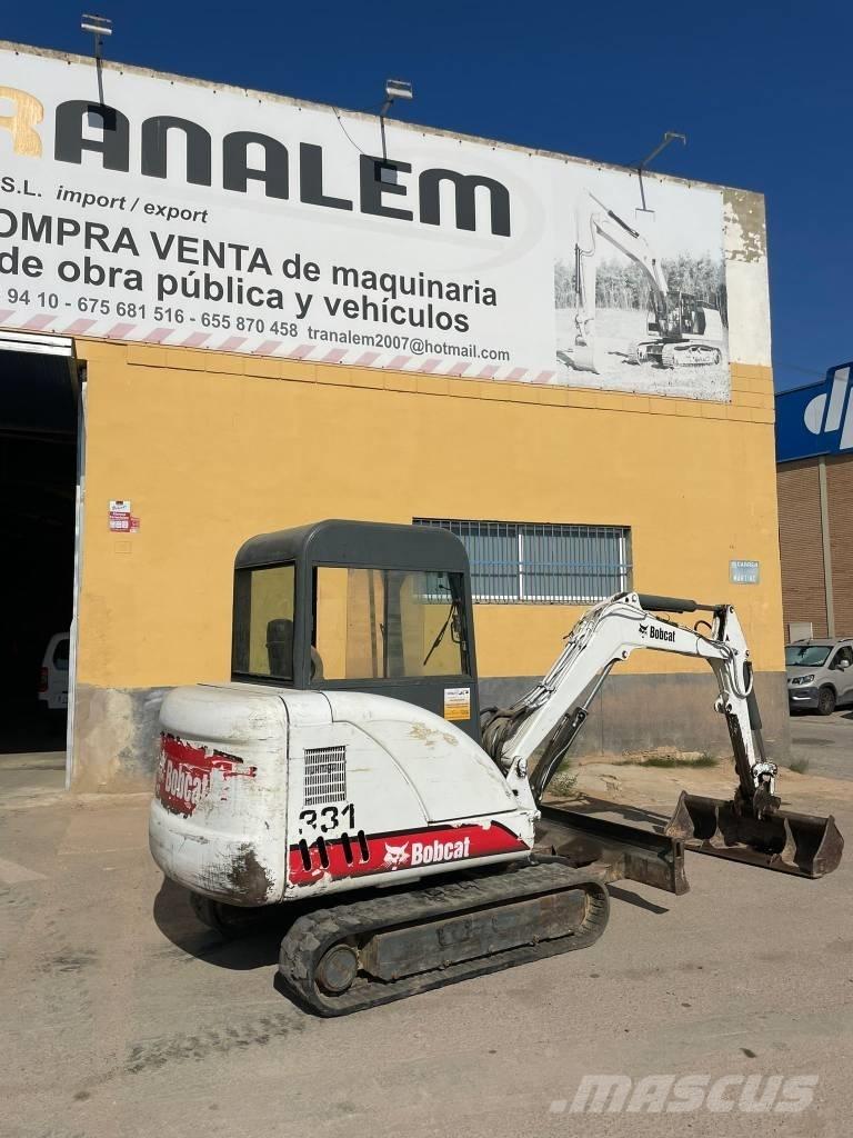Bobcat 331 Mini Escavadoras <7t