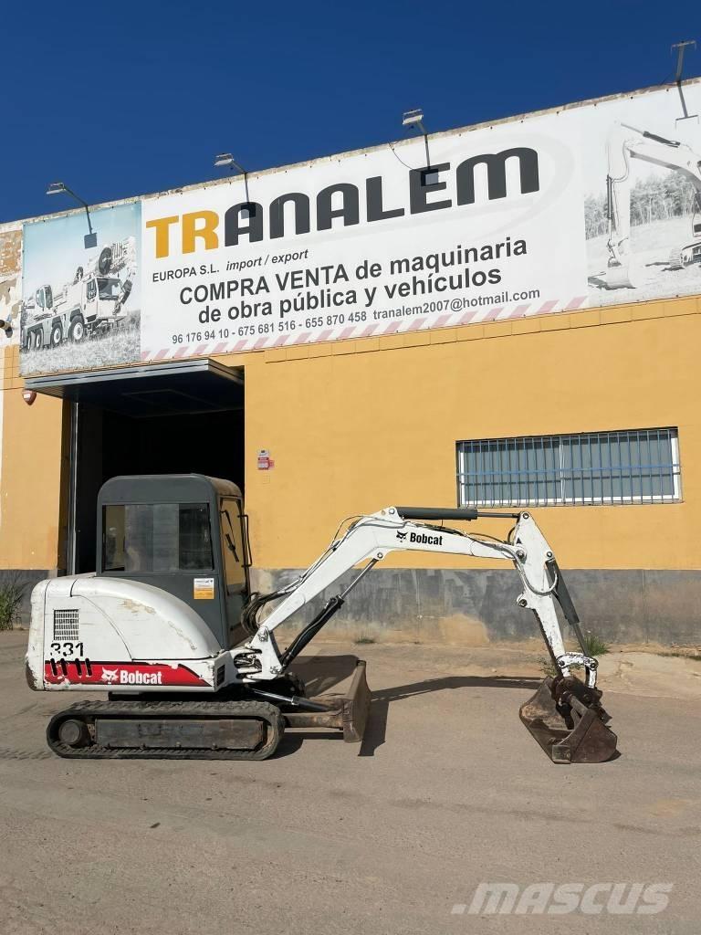 Bobcat 331 Mini Escavadoras <7t