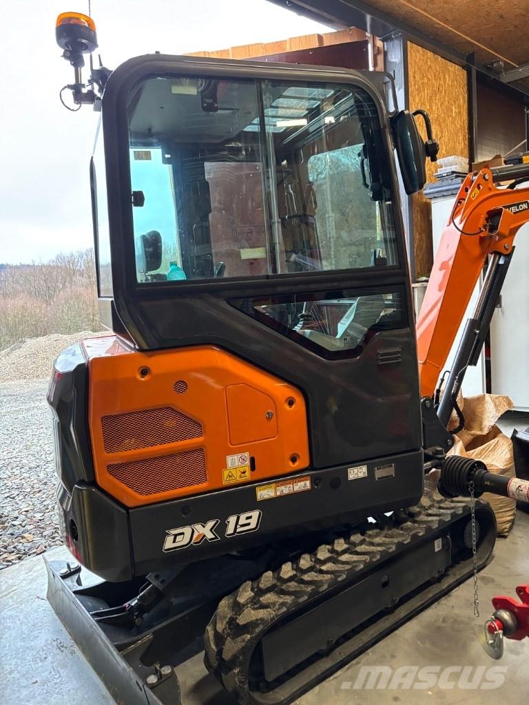 Develon DX 19 Z-7 Mini Escavadoras <7t