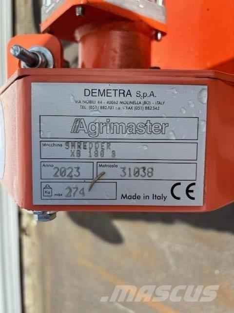 Agrimaster XB 180 Gadanheiras e cortadores de folhas para pastos