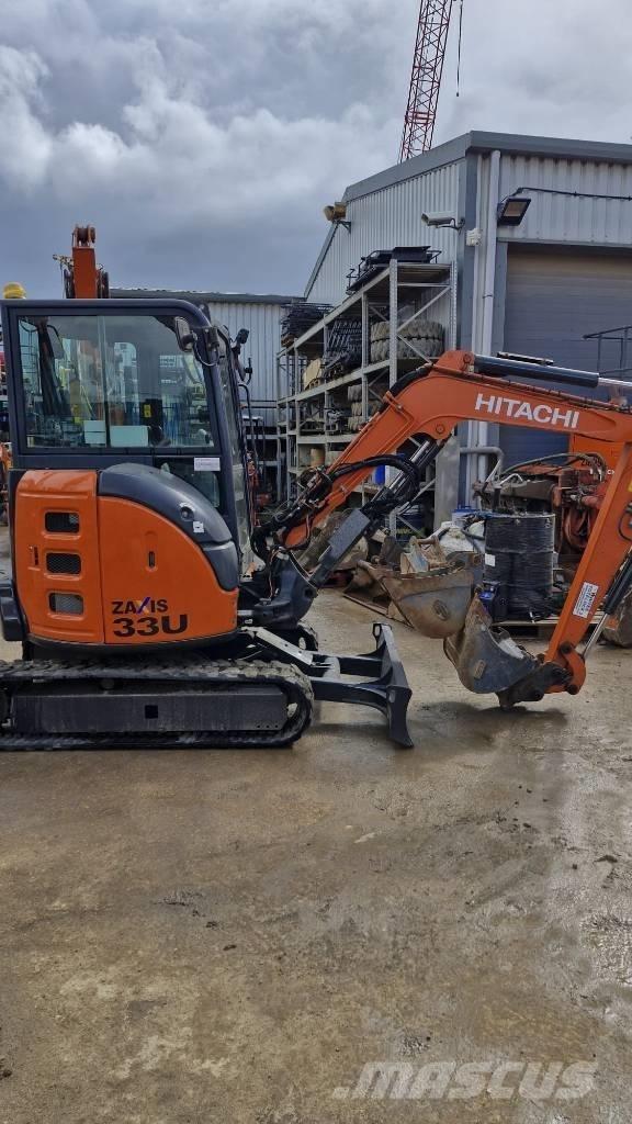 Hitachi ZX 33 U-6 Mini Escavadoras <7t