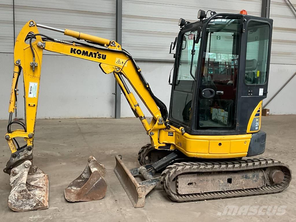 Komatsu PC 26 MR-3 Mini Escavadoras <7t