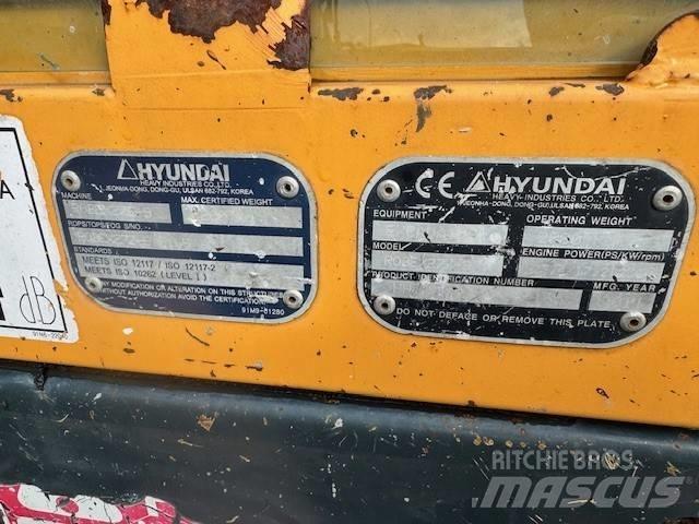Hyundai Robex 27 Z-9 Mini Escavadoras <7t