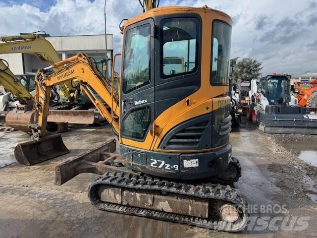 Hyundai Robex 27 Z-9 Mini Escavadoras <7t