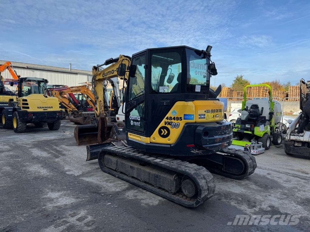 Yanmar VIO80 (AH744) Escavadoras Midi 7t - 12t