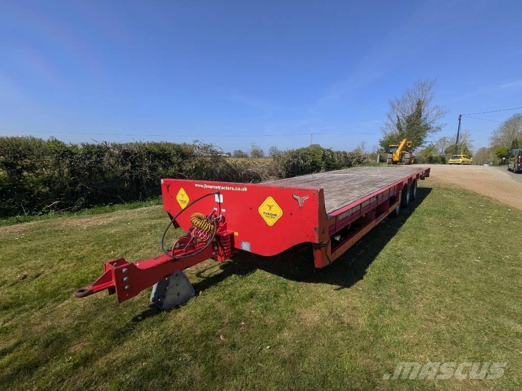 Tyrone 32FT FLATBED Reboques estrado/caixa aberta