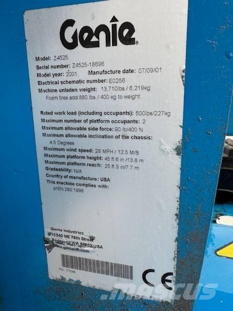 Genie Z 45/25 Elevadores braços articulados