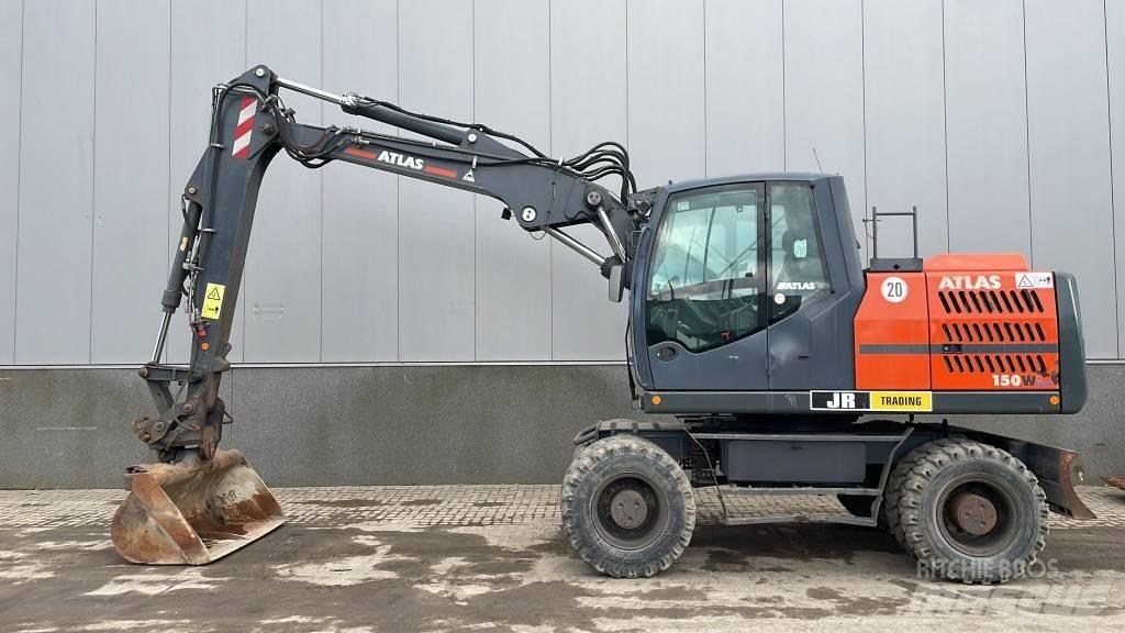 Atlas 150 W Escavadoras de rodas