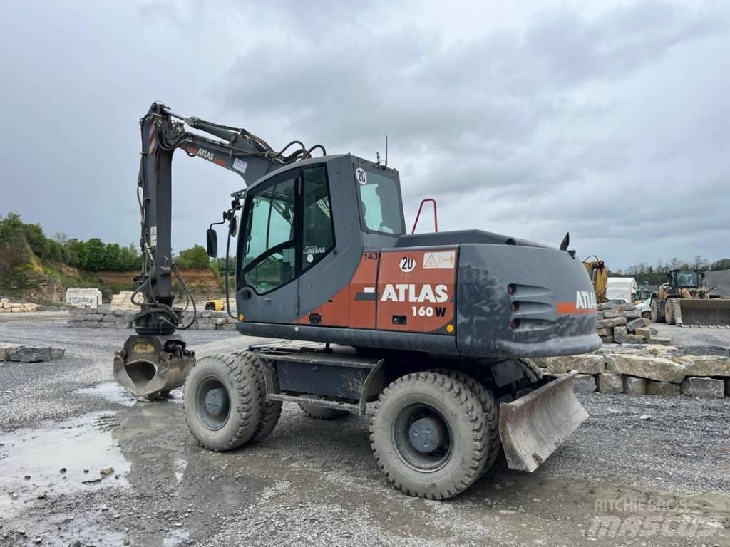 Atlas 160W Escavadoras de rodas