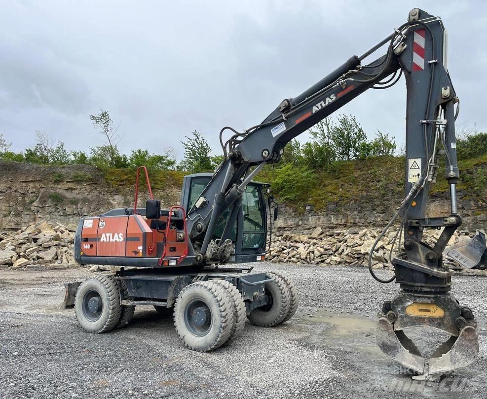 Atlas 160W Escavadoras de rodas