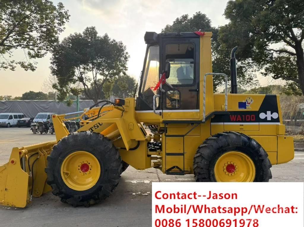 Komatsu WA 100 Pás carregadoras de rodas