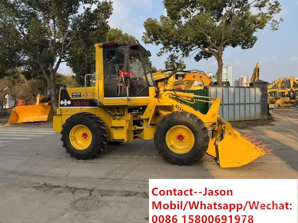 Komatsu WA 100 Pás carregadoras de rodas