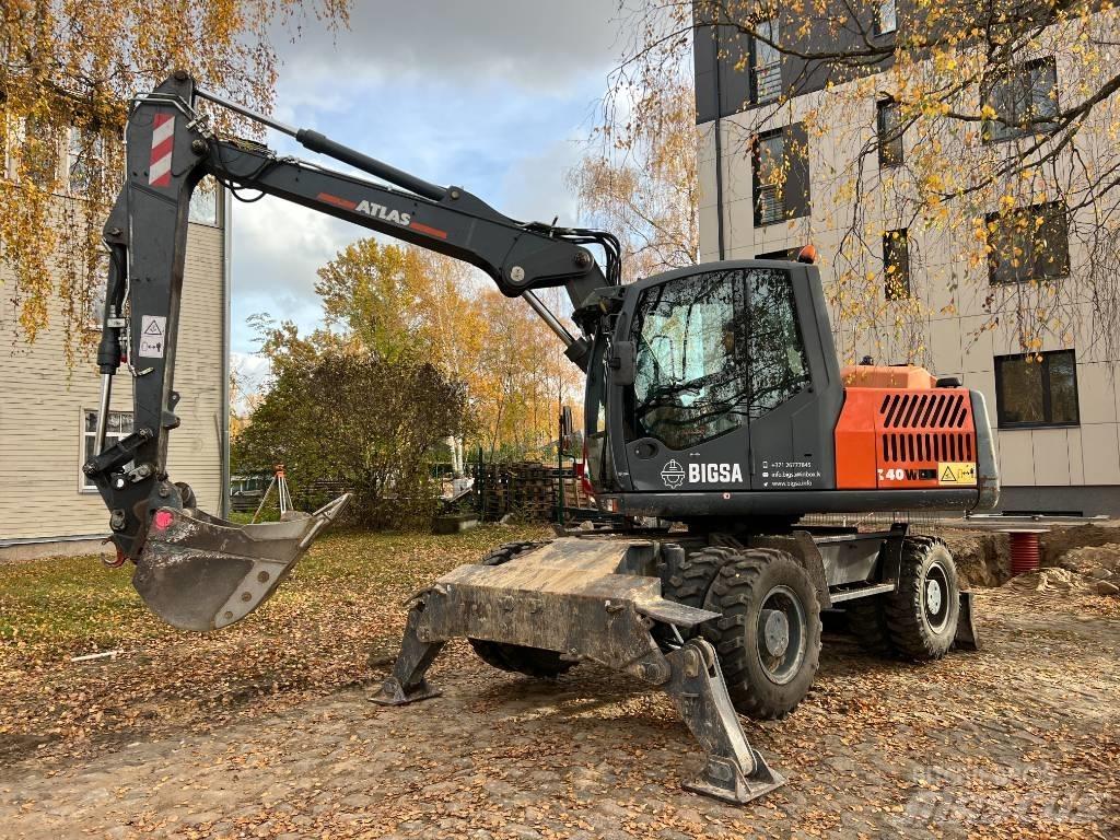 Atlas 140 W Escavadoras de rodas
