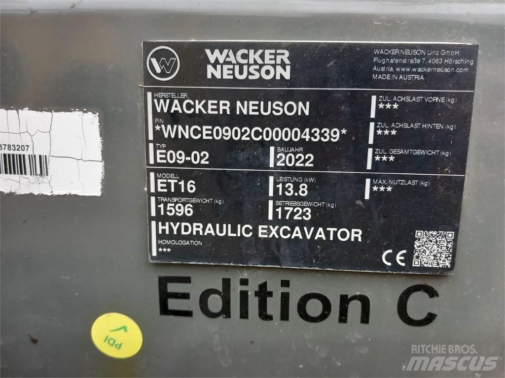 Wacker Neuson ET16 Escavadoras de rastos
