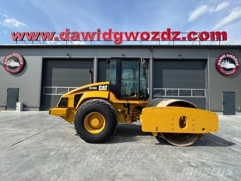 CAT CS 583 E Cilindros Compactadores monocilíndricos