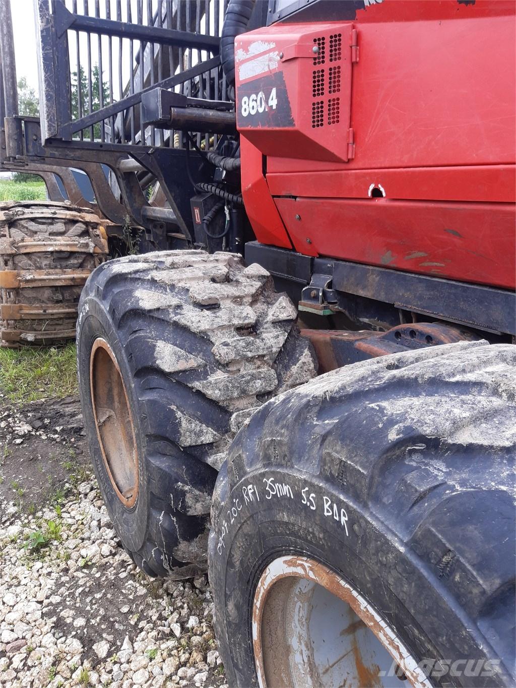 Komatsu 860.4 Forwarders florestais