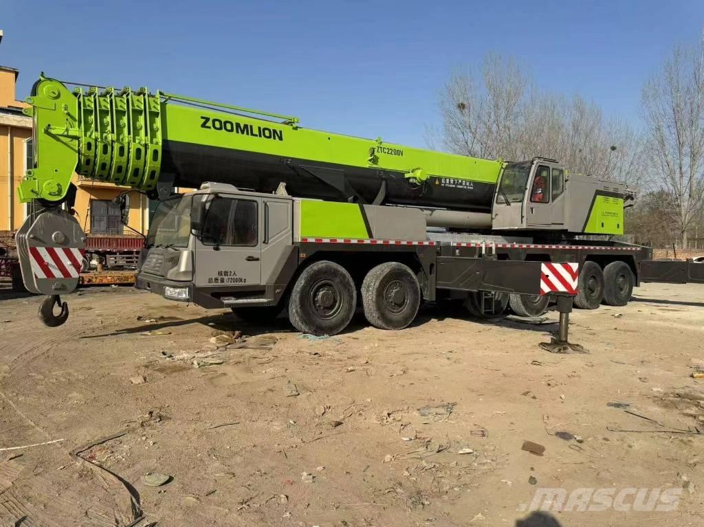 Zoomlion 220 Ton Gruas Todo terreno