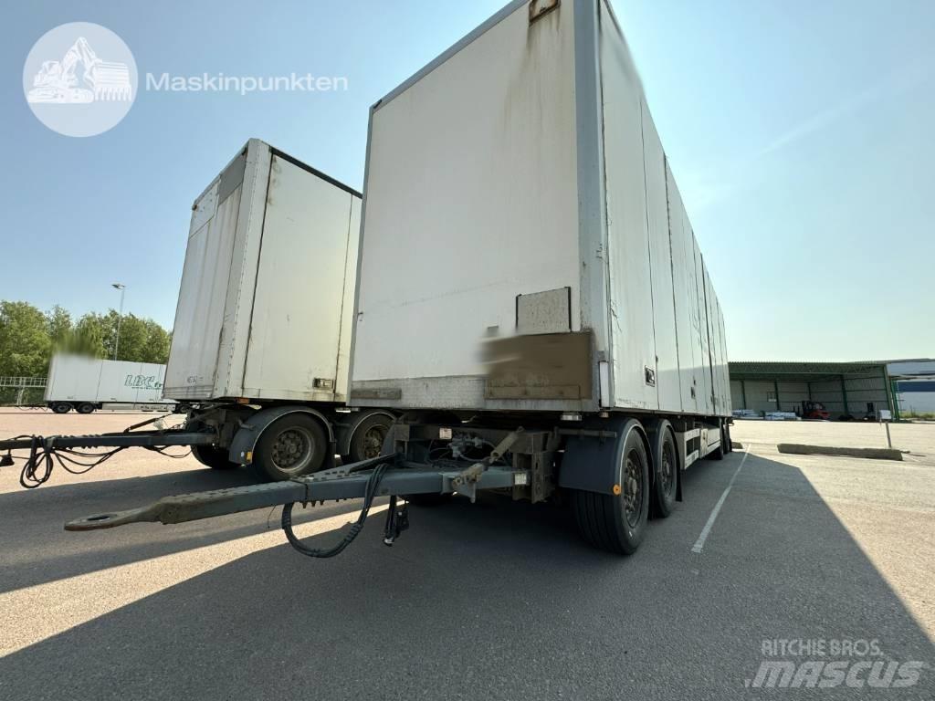 Närko D4HW13L62 Reboques de caixa fechada