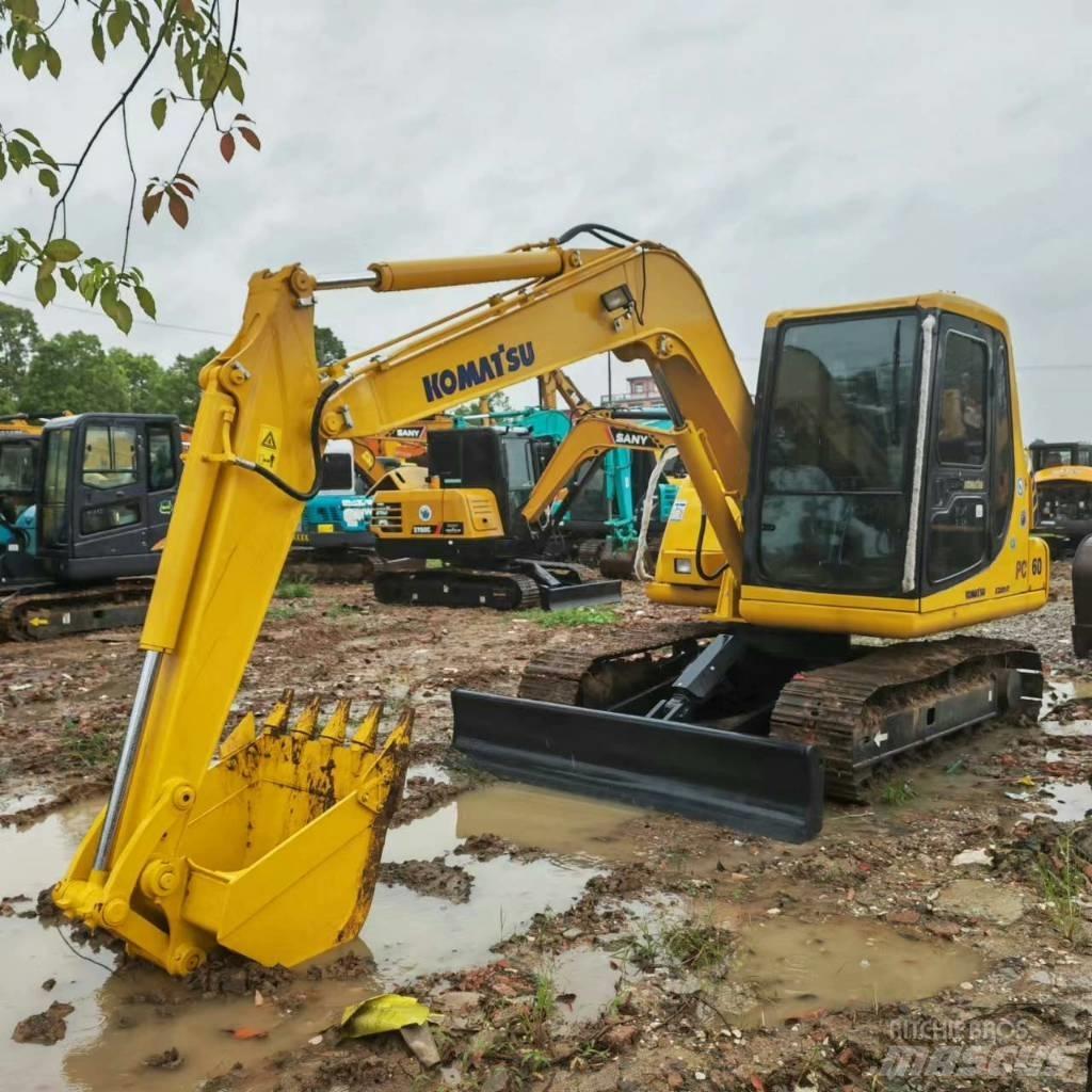 Komatsu PC 60-7 Mini Escavadoras <7t