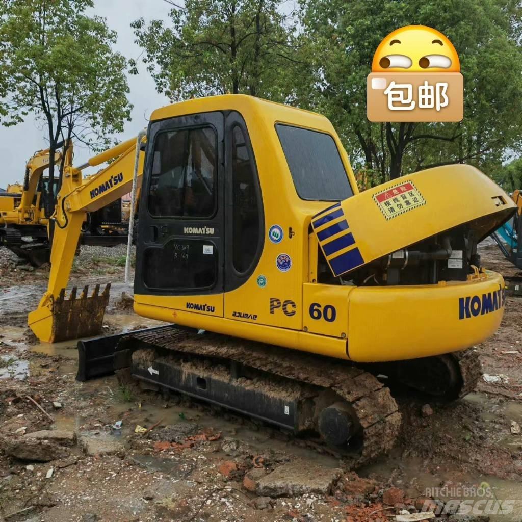 Komatsu PC 60-7 Mini Escavadoras <7t