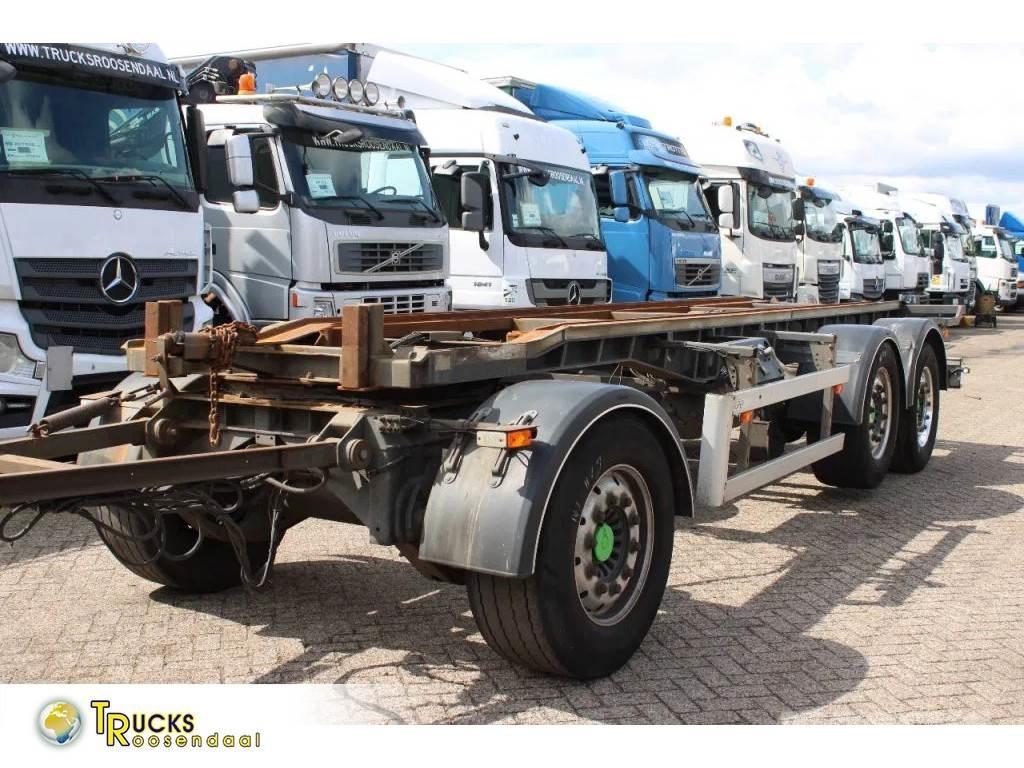 Burg 3x SAF Reboques Porta Contentores