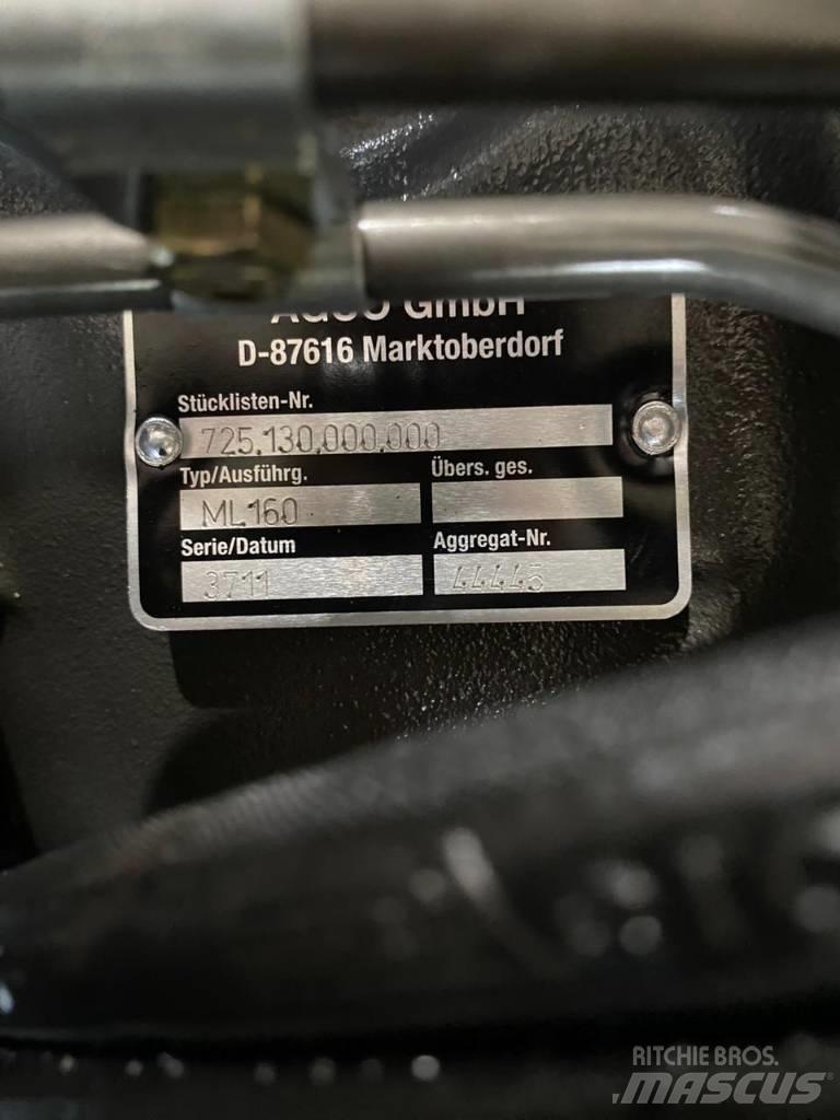 Fendt ML160 VARIO Transmissão
