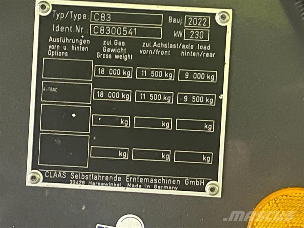 CLAAS Lexion 760 Ceifeiras debulhadoras