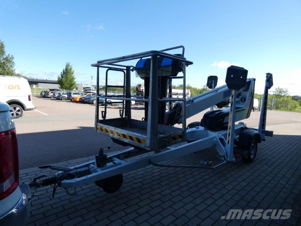 Dino 135 T Skylift Plataformas aéreas montadas em atrelados