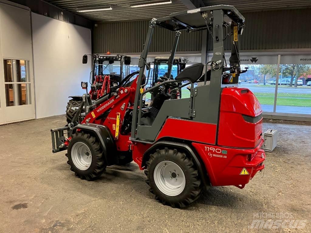 Weidemann 1190e Carregadoras de direcção deslizante