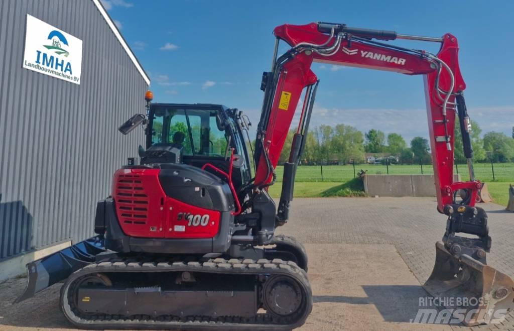 Yanmar SV100 2A-2PB Escavadoras Midi 7t - 12t