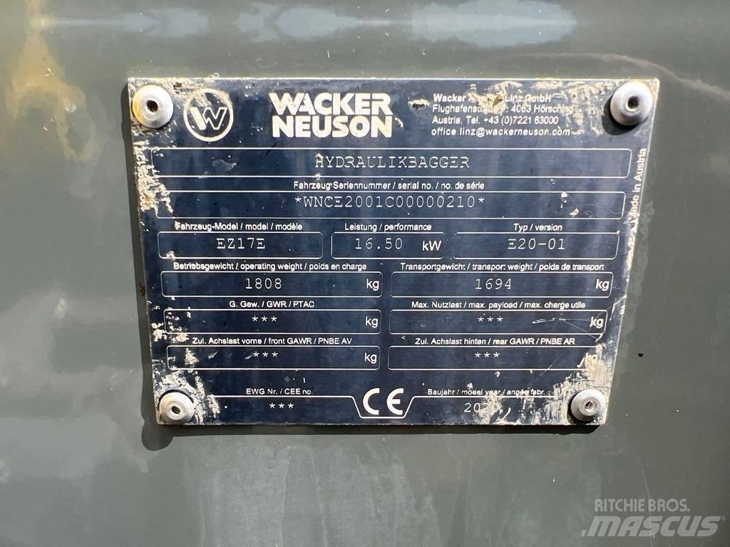 Wacker Neuson EZ17e Escavadoras de rastos