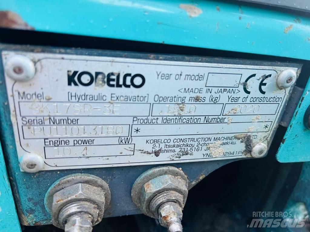 Kobelco SK 17 SR-3 Mini Escavadoras <7t