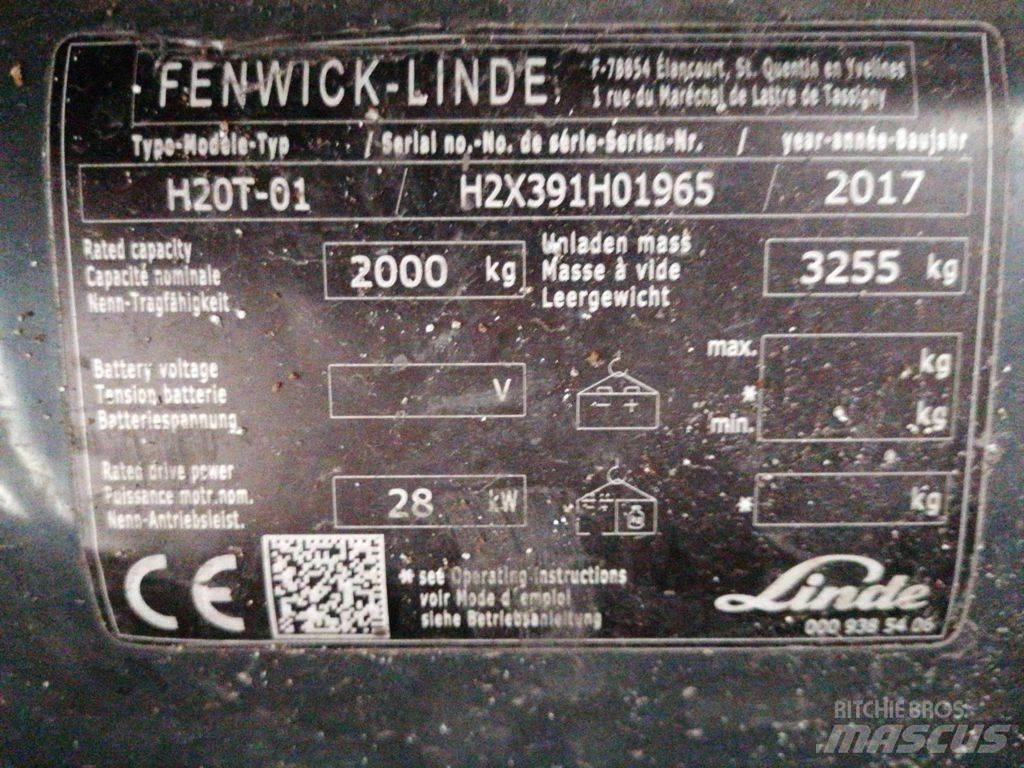 Linde H20T-01 Empilhadores a gás