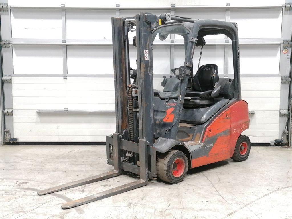 Linde H20T-01 Empilhadores a gás