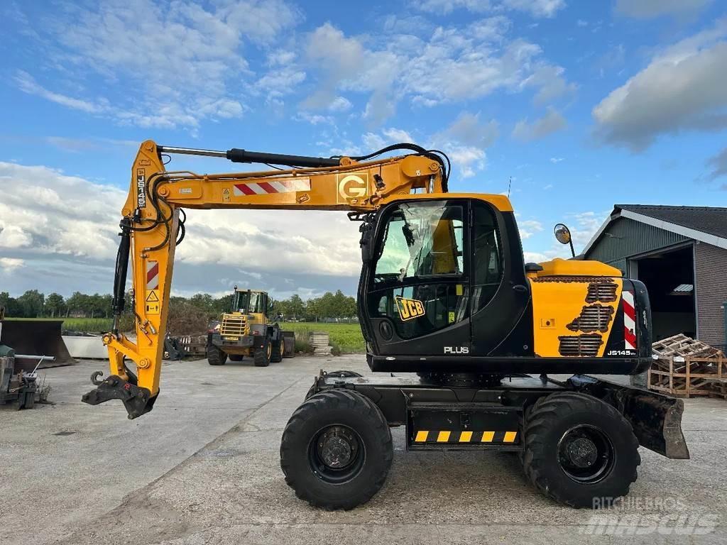 JCB JS145W Escavadoras de rodas