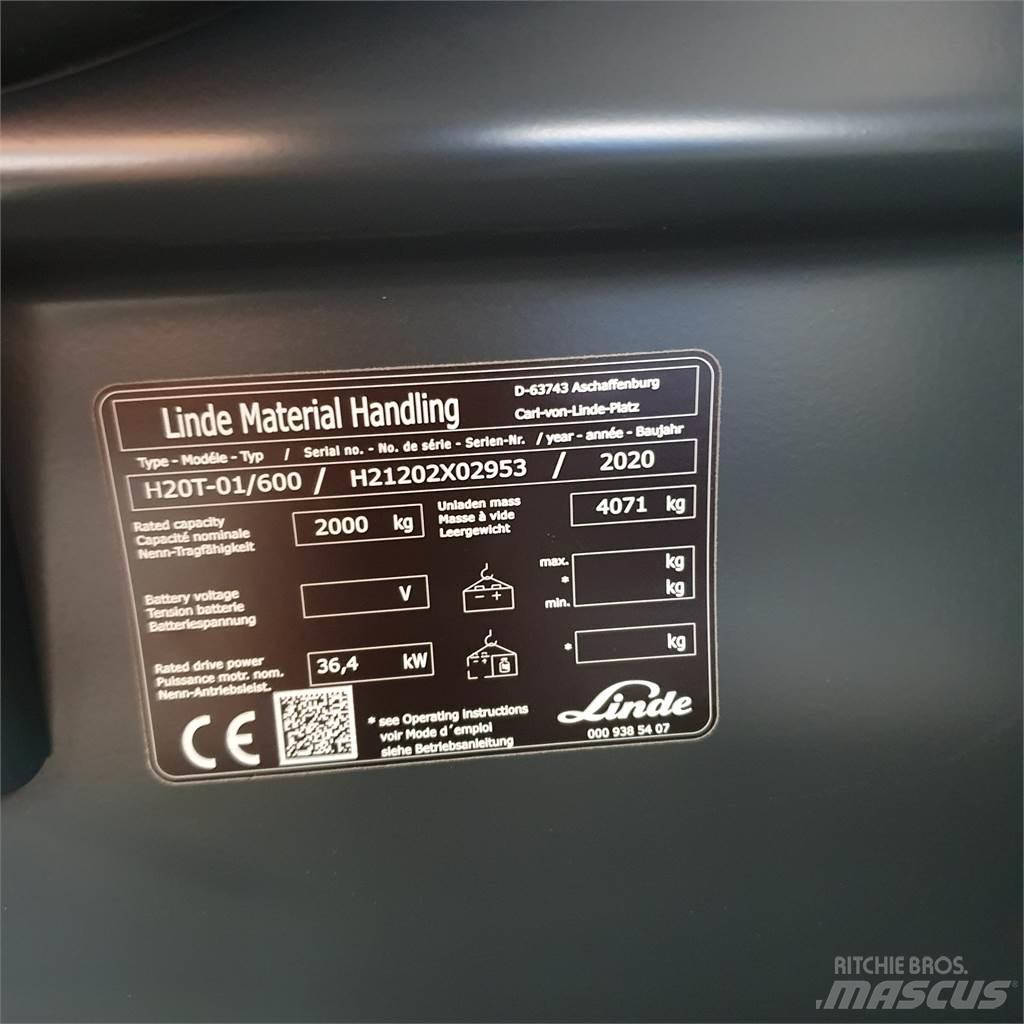 Linde H20T/600 Empilhadores a gás