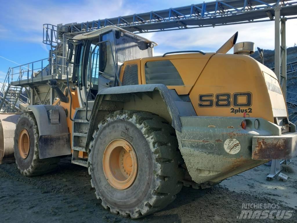 Liebherr L 580 Carregadoras de direcção deslizante