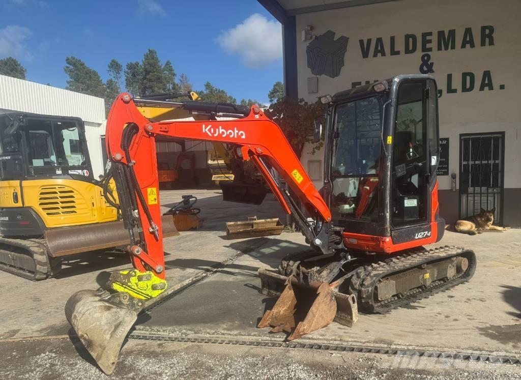 Kubota U 27 Mini Escavadoras <7t