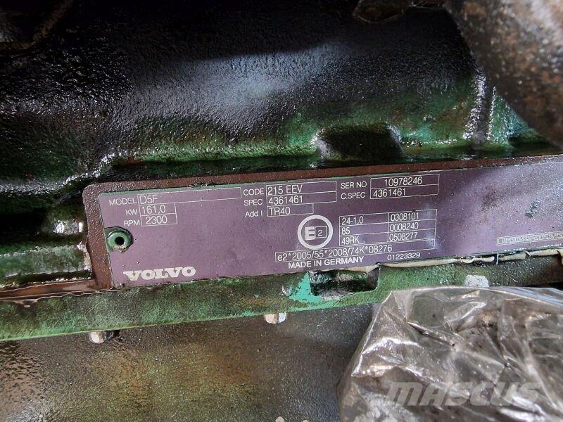 Volvo D5F 215EEV Motores