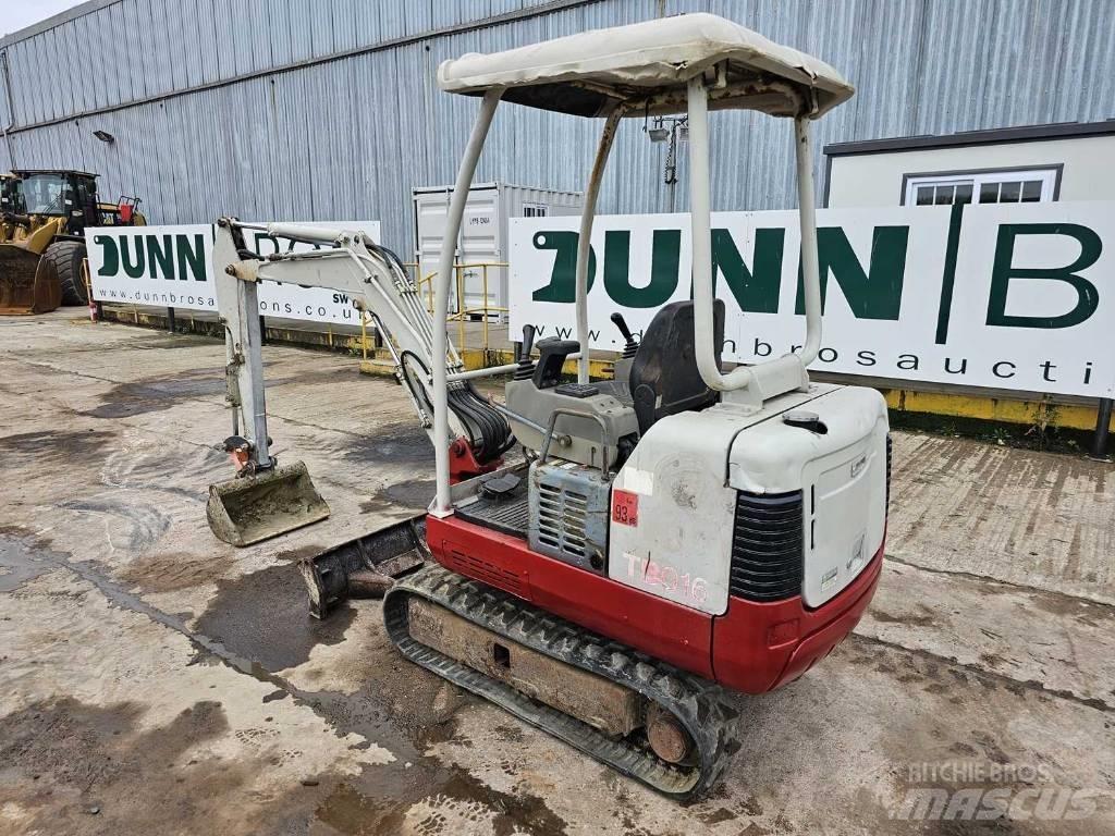 Takeuchi TB 016 Mini Escavadoras <7t