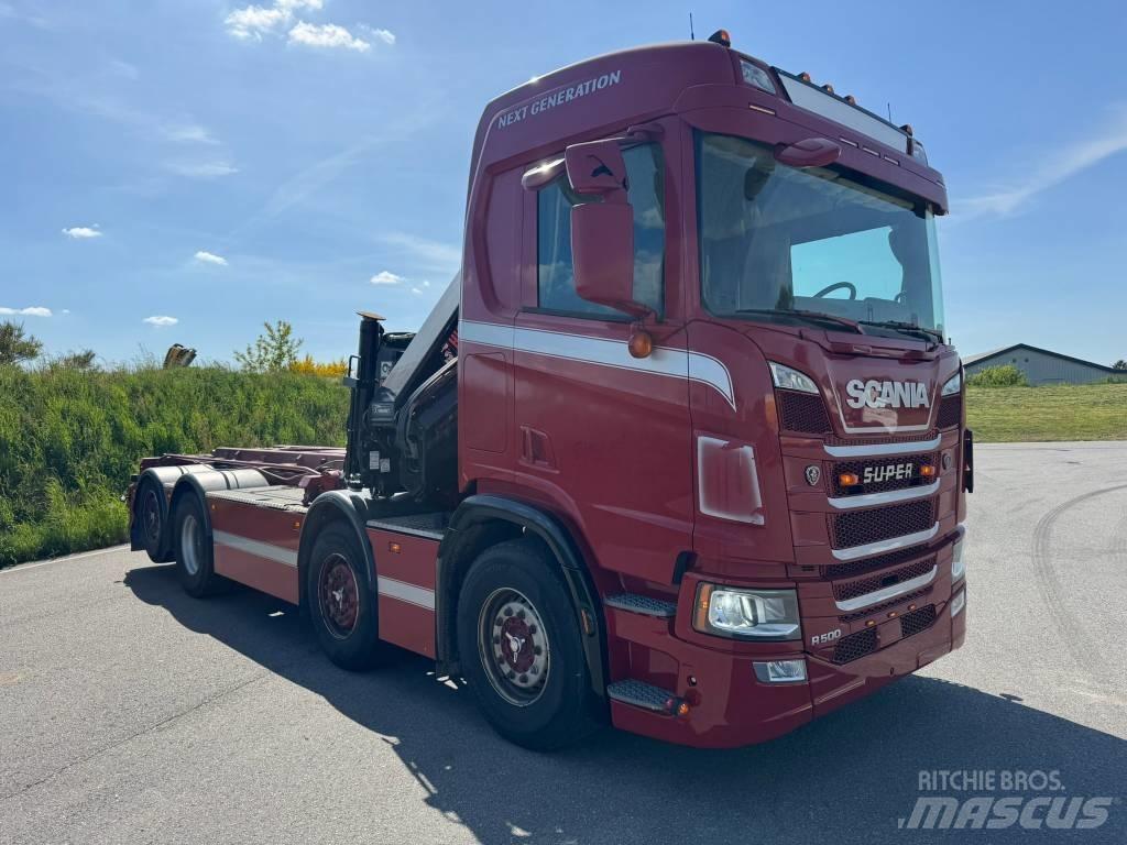 Scania R 500 CB Camiões grua