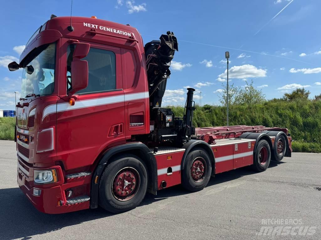 Scania R 500 CB Camiões grua